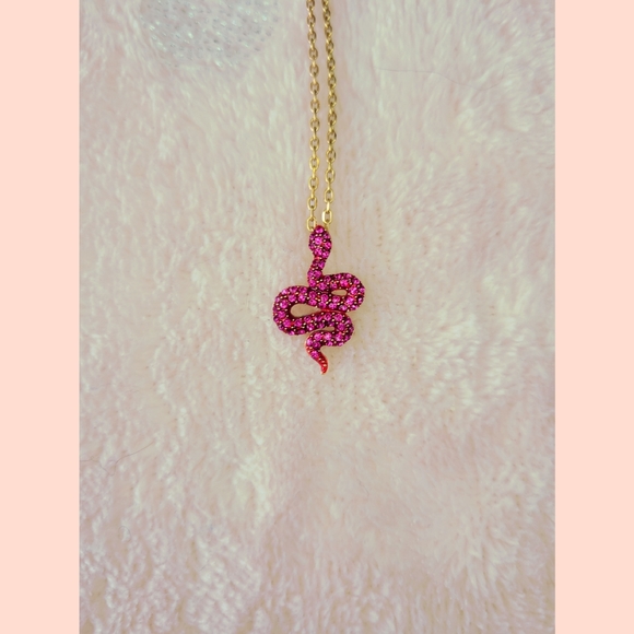 Swarovski snake necklace - Picture 2 of 3